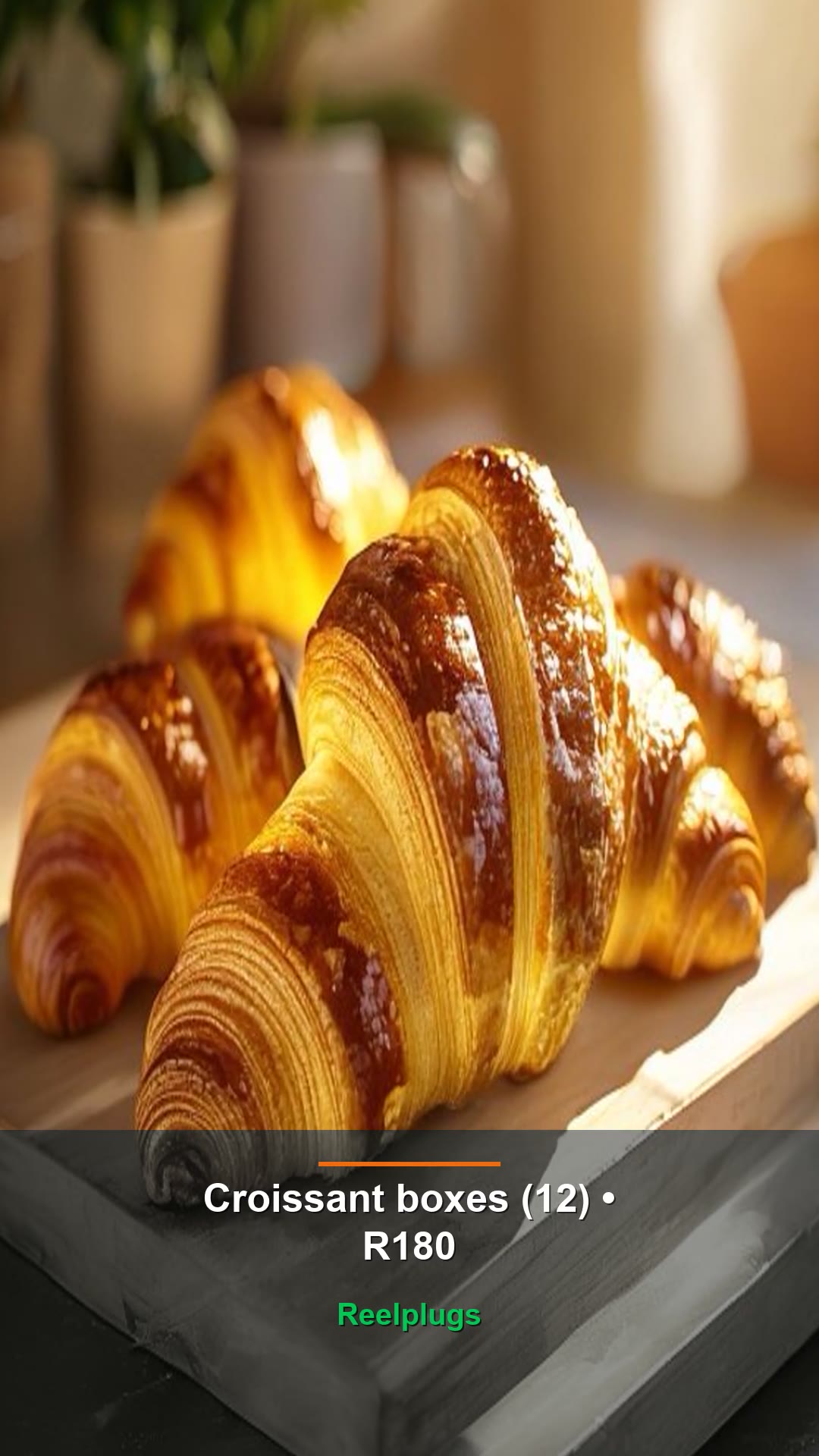 Croissant boxes (12) — R180