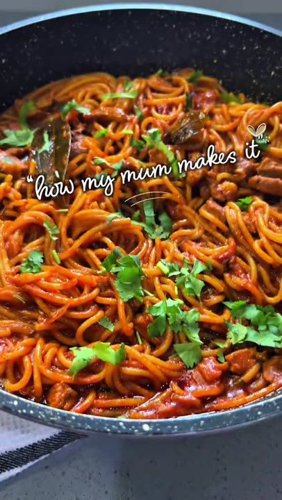 Curried lamb spaghetti mum recipe eatmeerecipes SA food