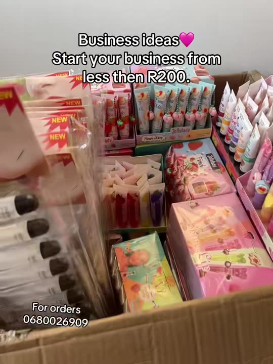 Start your own business from less then R200π©·. We deliver nationwideπΏπ¦ using Paxi/ Pudo and Courier Guy. #supplier #startabusiness #sidehustle #lipglossbusiness #lipgloss