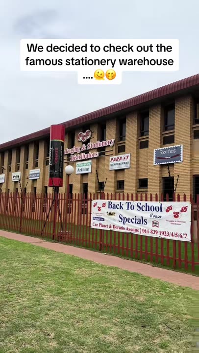 Stationery warehouse JHB back-to-school - half the budgeted list price. 20k likes parent plug.