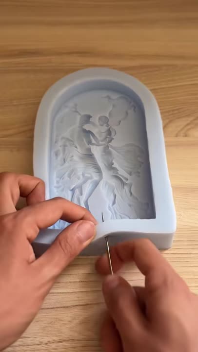 Elaboración de Velas en moldes #asmr #comohacervelas #velasartesanales